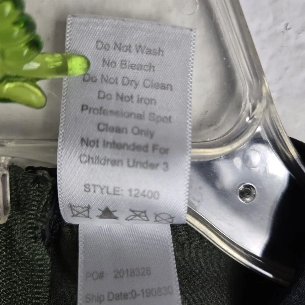 Weissman Get Up 12400 Sz XLC XL Child Green Dance Leotard Green Sequins